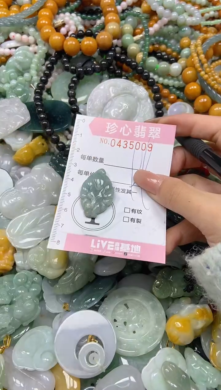 颈饰未镶嵌翡翠闪购0435009