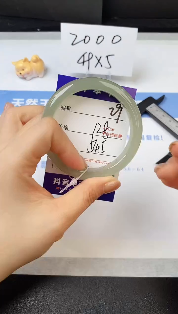 【闪购商品】石英质玉手镯未镶嵌s29-DB-54.5