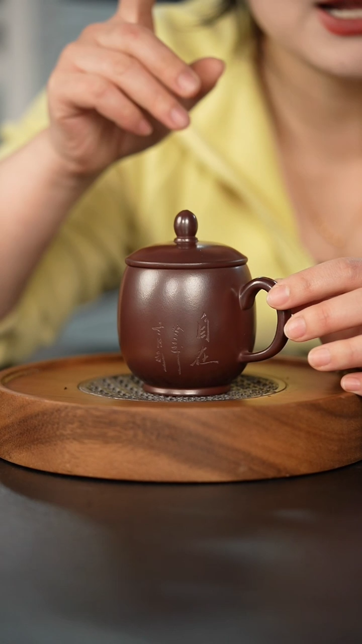 【闪购商品】紫砂茶杯恭喜您刷到紫砂盖杯厂家