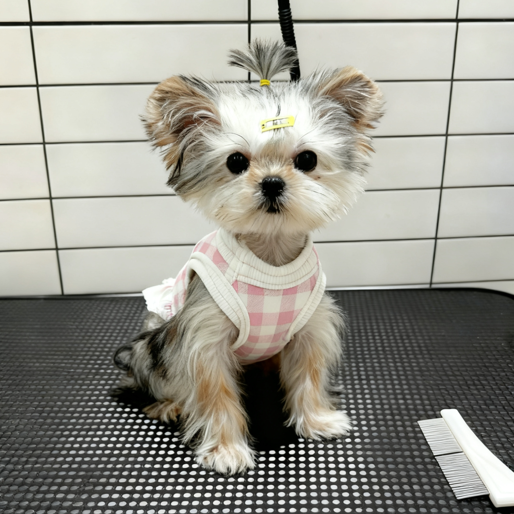 幸福萌宠韩式小体聪明温顺乖小狗奔向你的摇粒绒