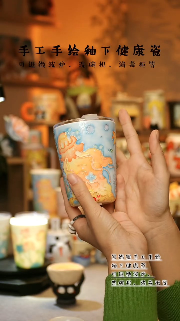 【闪购商品】陶瓷景德镇高温釉下彩&W303