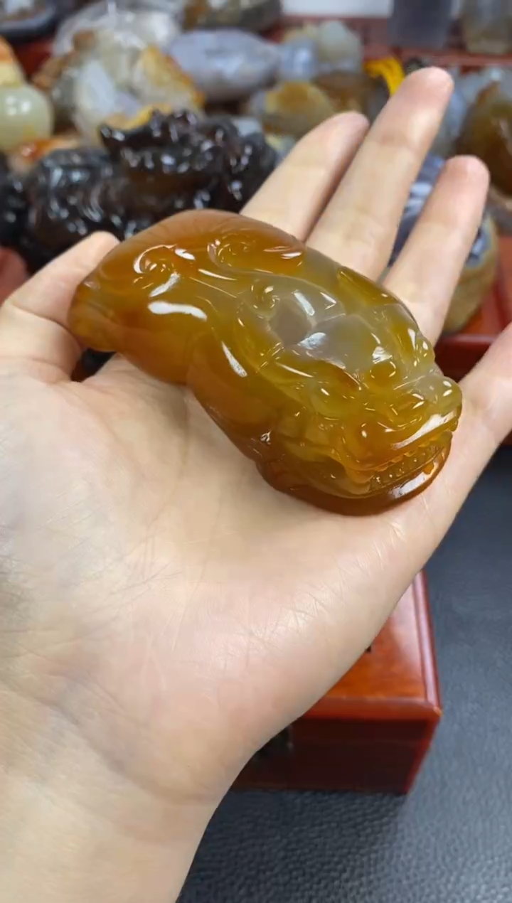 未镶嵌手把玛瑙/玉髓小*1