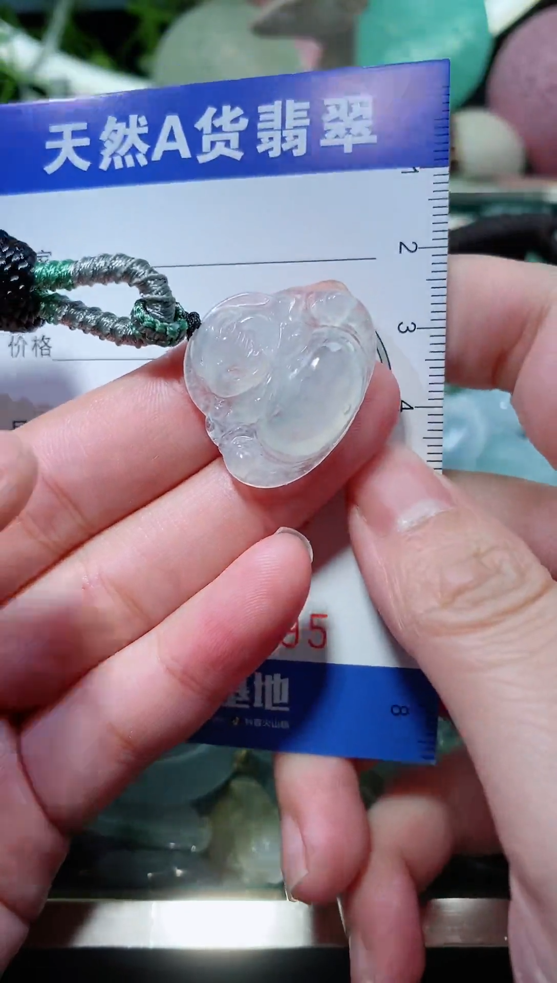 【闪购商品】翡翠颈饰未镶嵌 天然A货翡翠一件