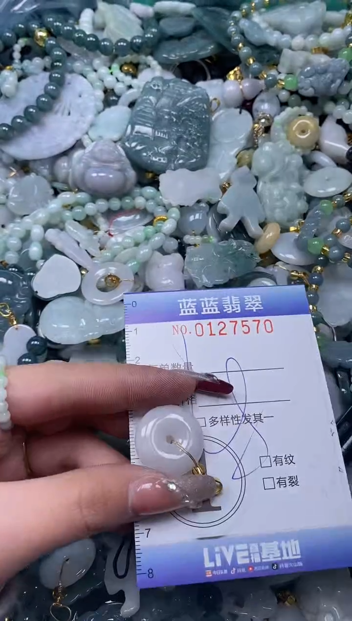 【闪购商品】翡翠颈饰未镶嵌闪购0127570