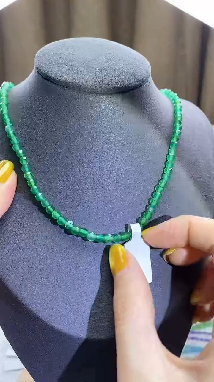 【闪购商品】祖母绿项链未镶嵌诗宁甄选珠宝SYZB41