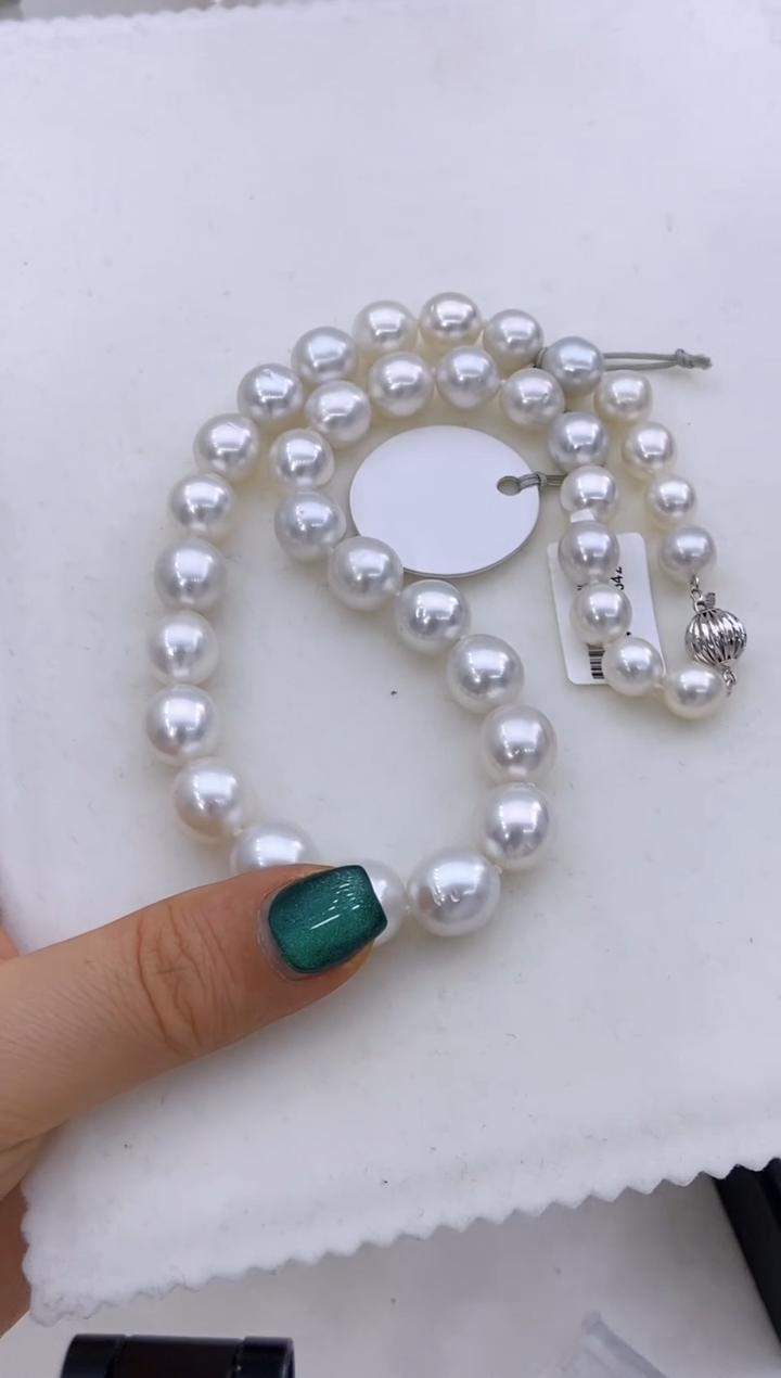 【闪购商品】海水珍珠项链未镶嵌239 8.5-12.5mm