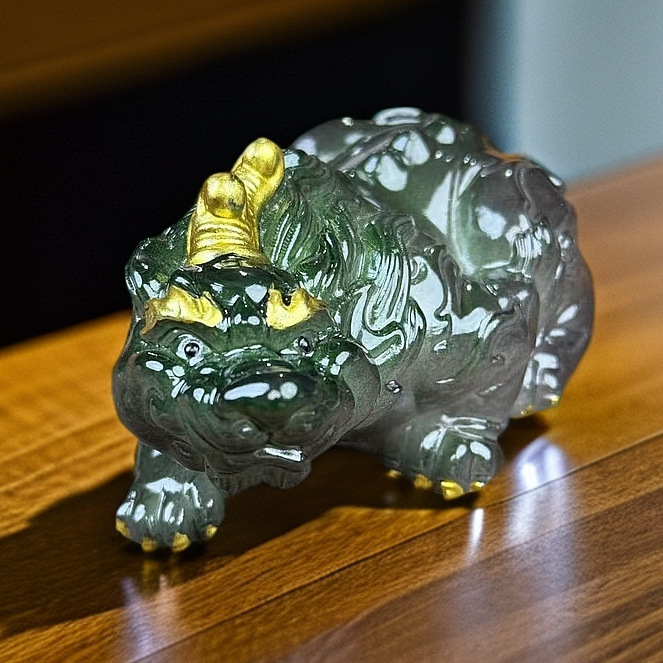 变色金角貔貅茶宠H77