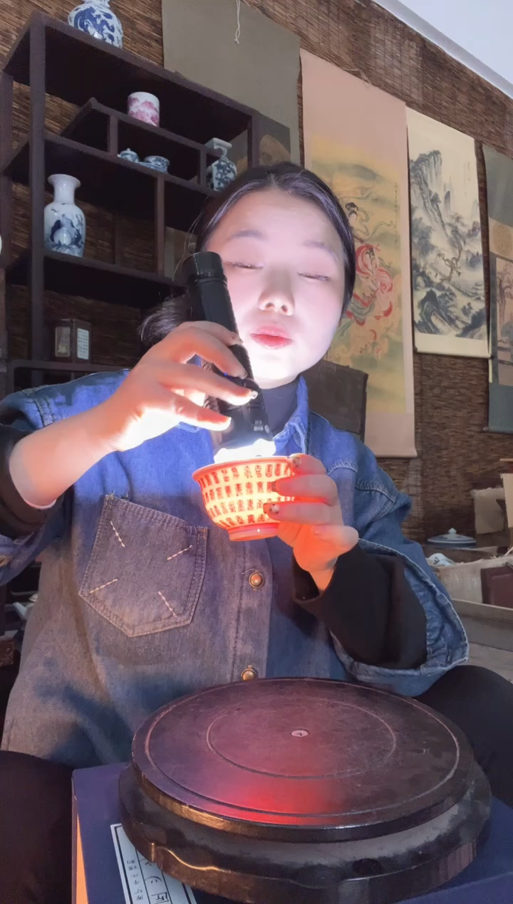 陶景德镇陶瓷摆件J418