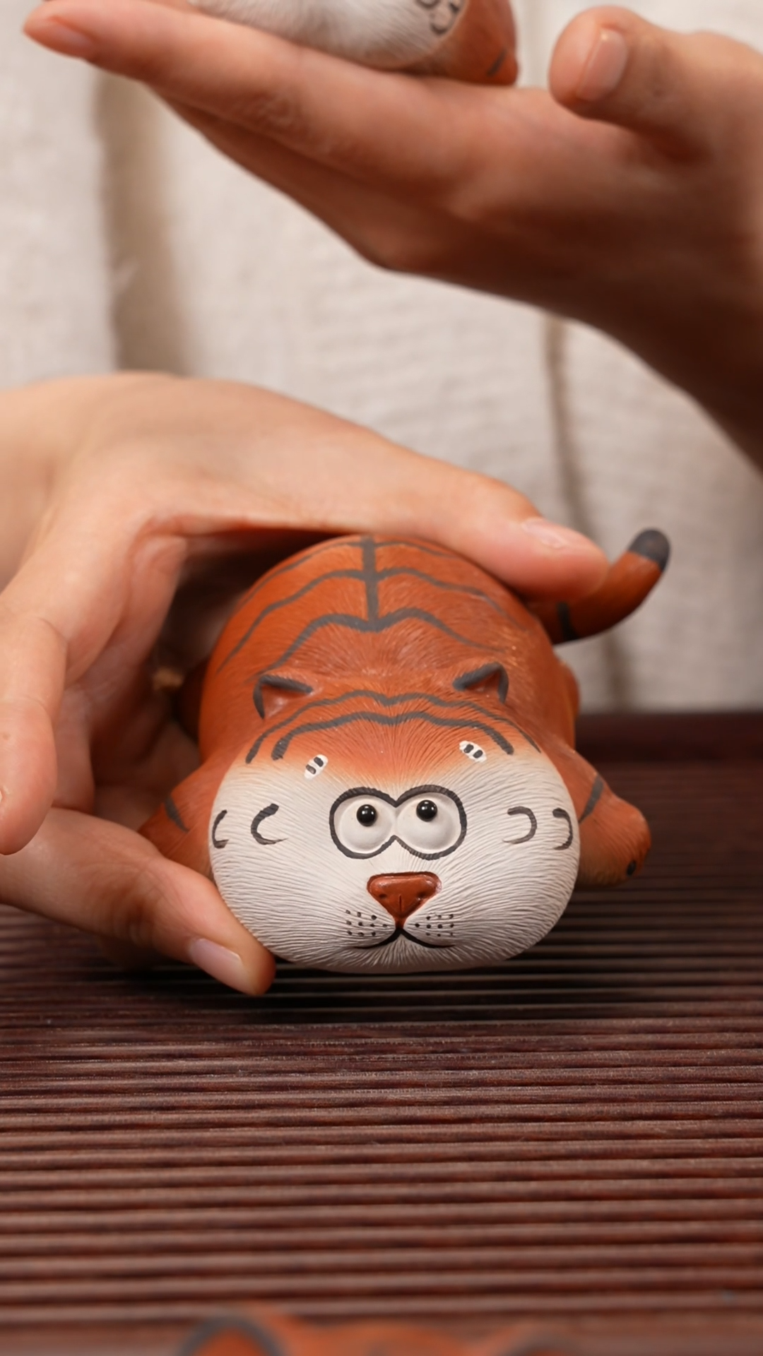 【闪购商品】紫砂茶宠趴趴虎，