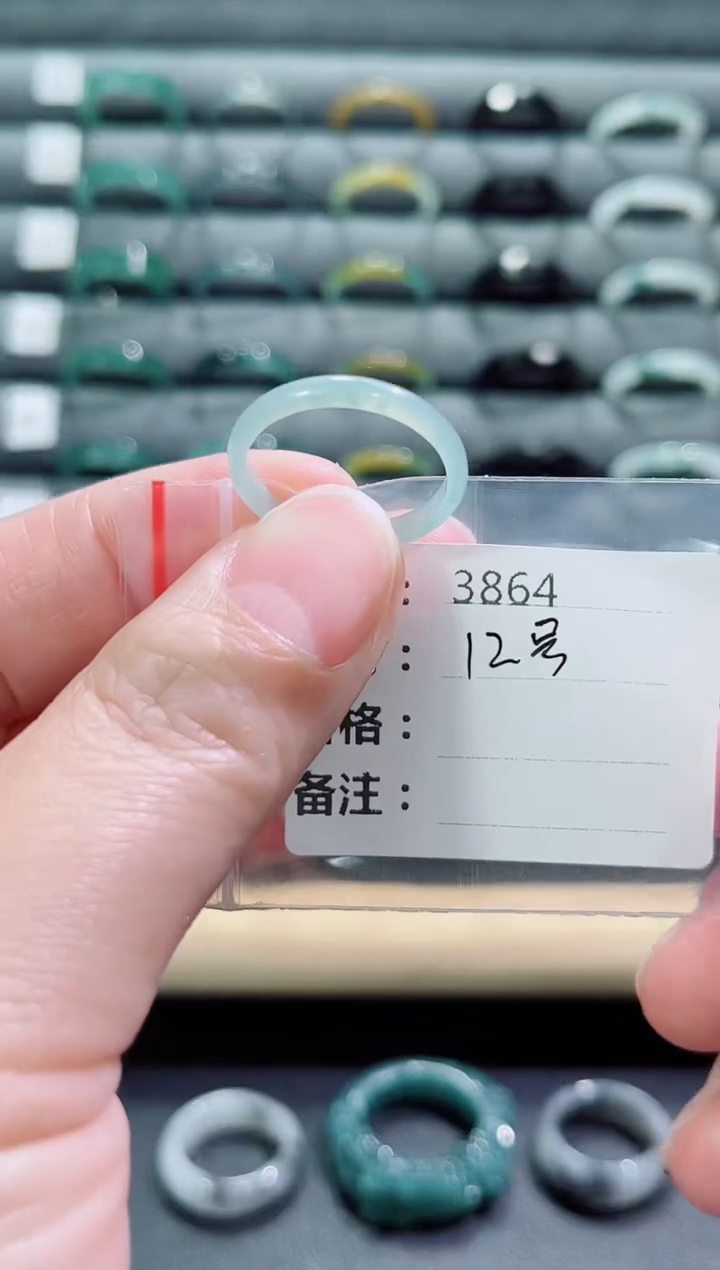 【闪购商品】翡翠戒指未镶嵌3864