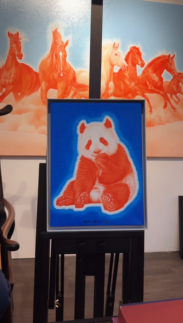 国画z天津人美-冯丽鹏油画30*40cm