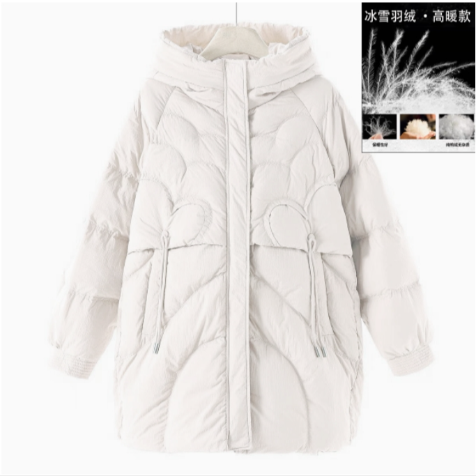 【羽绒服】冬季保暖厚款宽松羽绒外套百搭女装9221[IWE]J