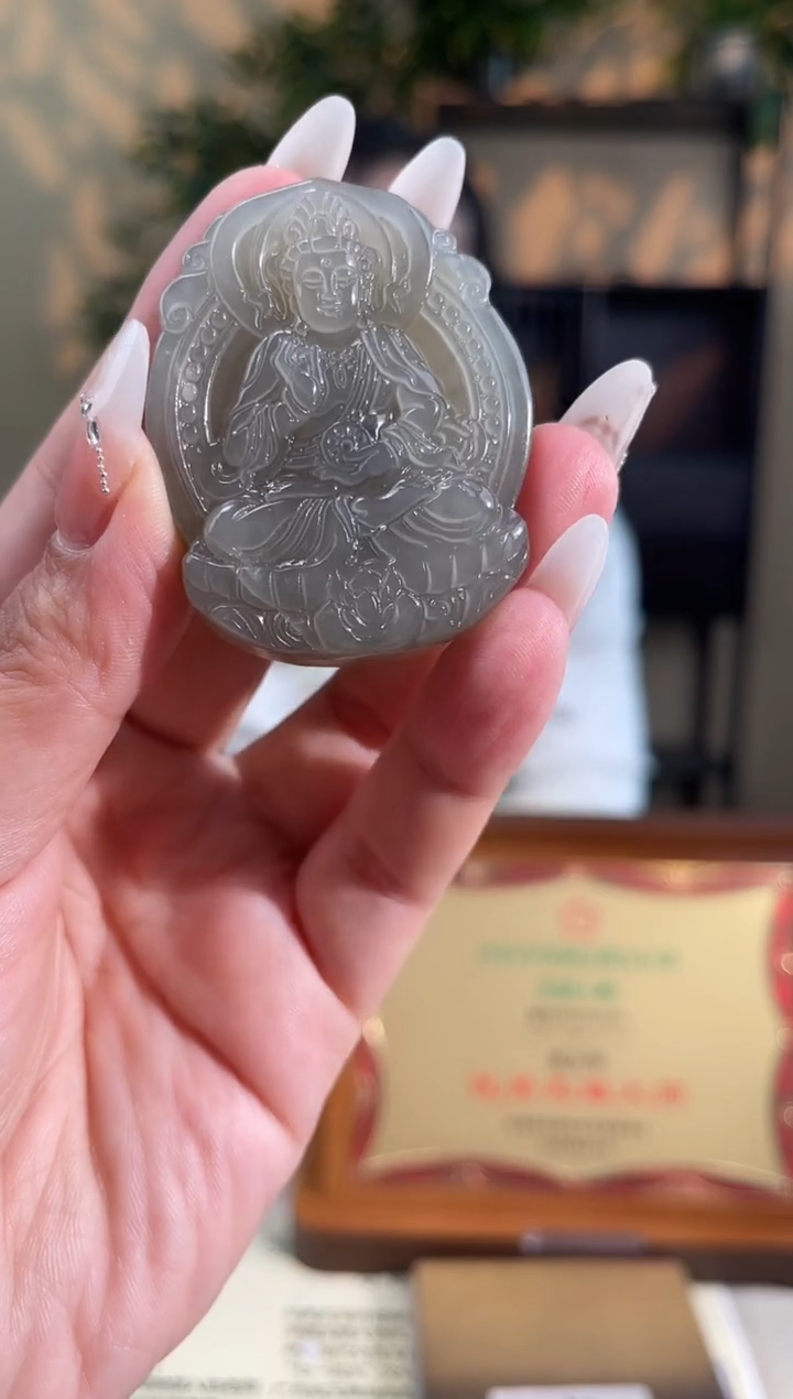 和田玉未镶嵌颈饰多样性拍一发一14058