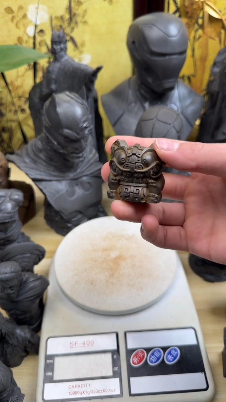 铁实心铁艺摆件吞金兽