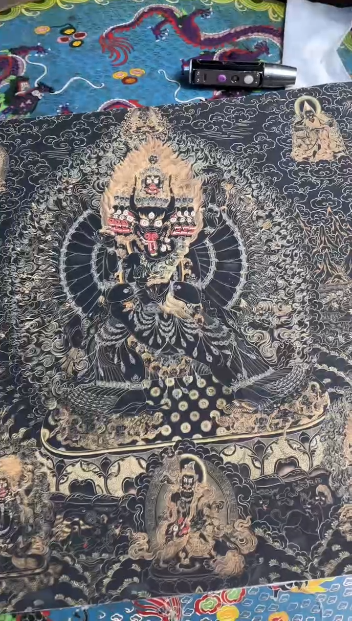 卷轴画路路的唐卡tk160