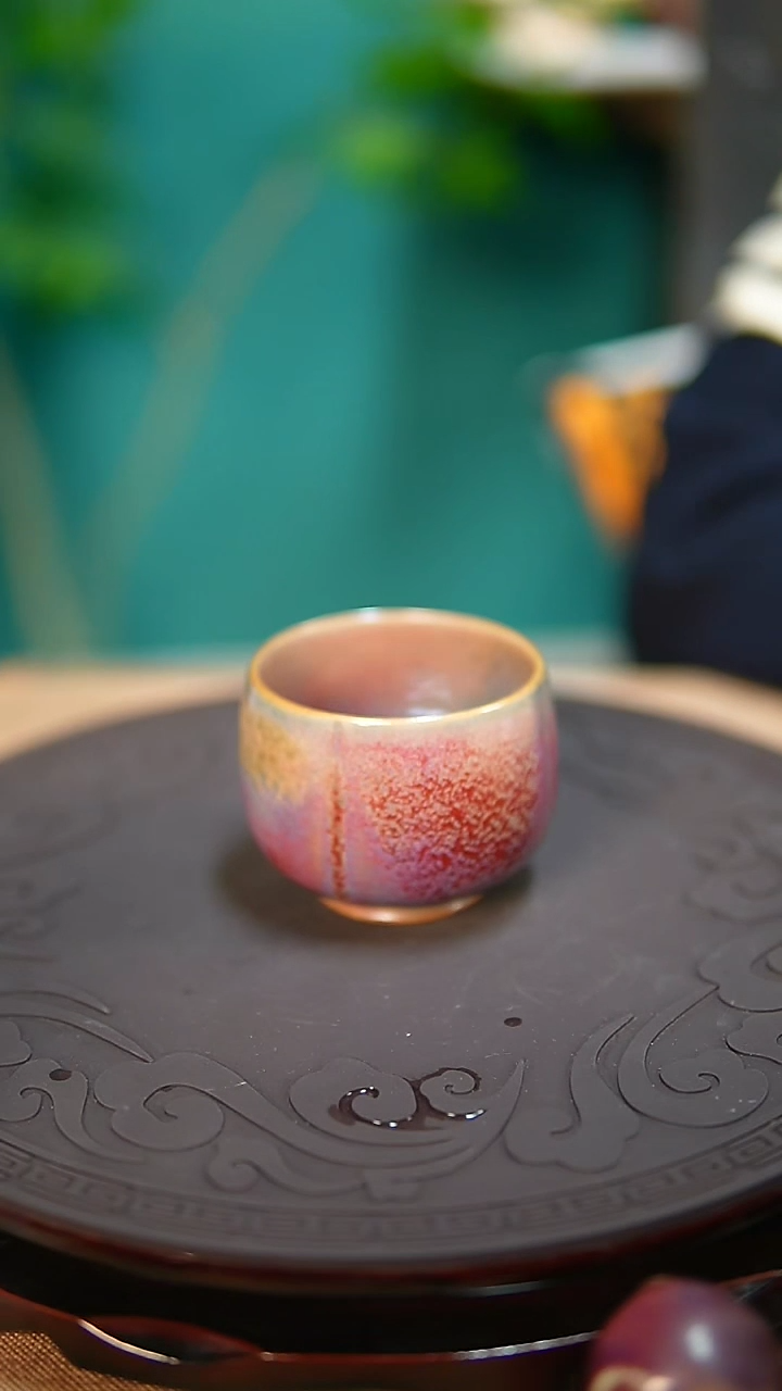 【闪购商品】杯钧尚源原矿钧瓷流光溢彩云朵主人杯