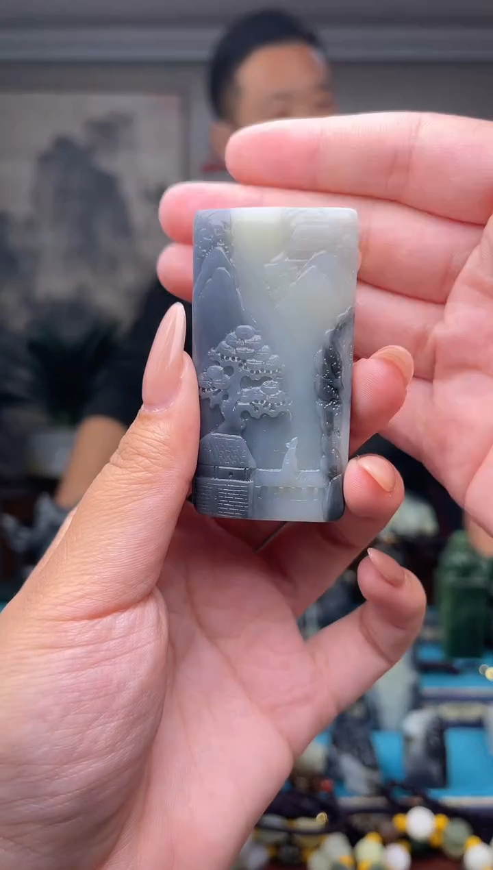 未镶嵌和田玉挂件1