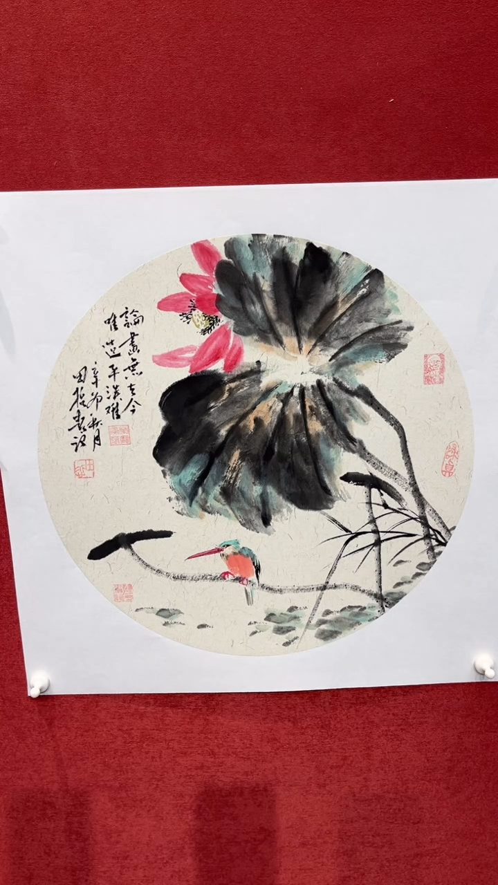 【闪购商品】国画田哲手绘国画作品3