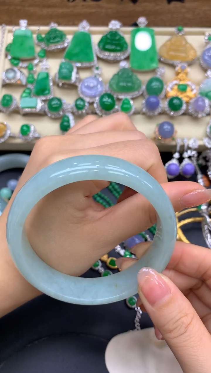 【闪购商品】翡翠手镯未镶嵌219-中国好珍宝