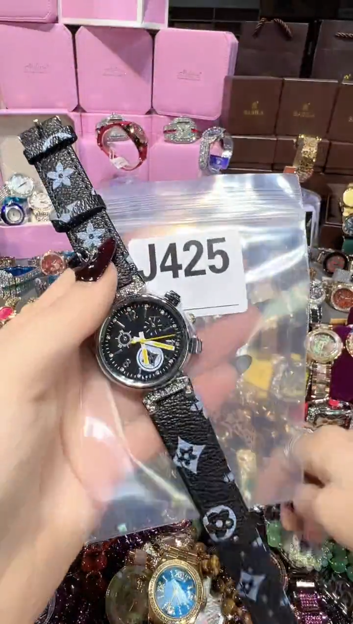 石英机芯不锈钢不锈钢直播定闪专用