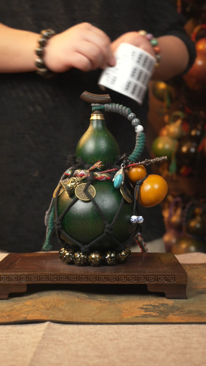 【闪购商品】476大漆葫芦一物一拍记葫堂出品