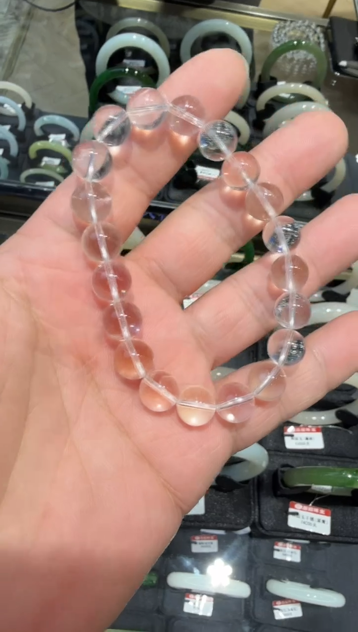 未镶嵌手链水晶多样性发一