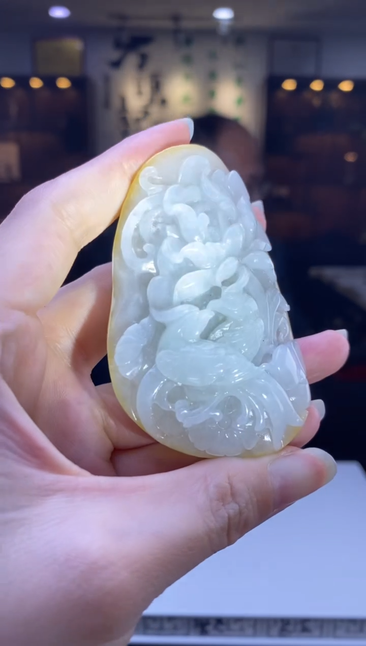 【闪购商品】翡翠颈饰未镶嵌B-@@JTZC0122056