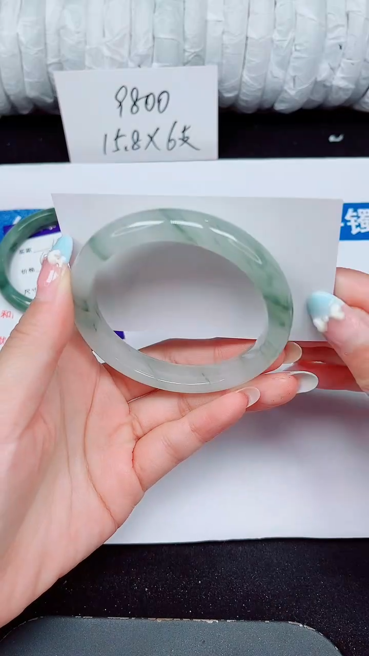 未镶嵌手镯石英质玉402-58/59