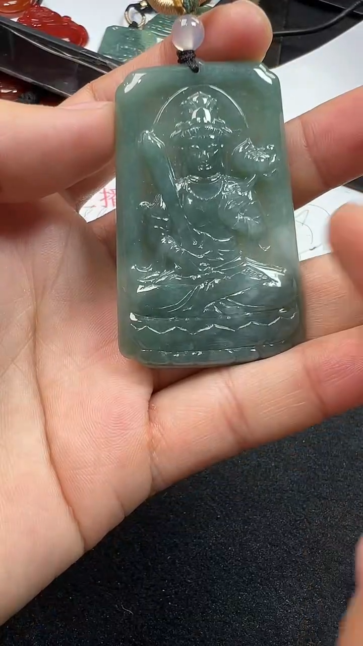 【闪购商品】翡翠颈饰未镶嵌3207天然翡翠多样性发