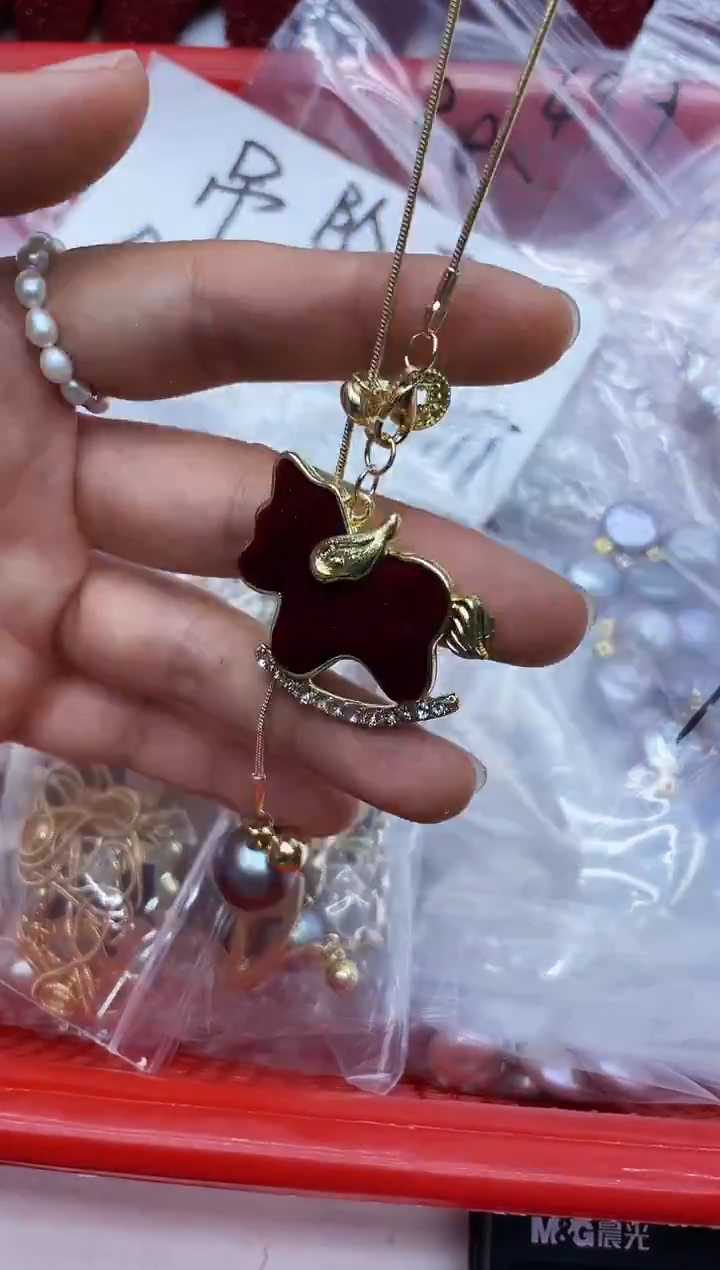 毛衣链未镶嵌淡水珍珠毛衣链多样性发其一