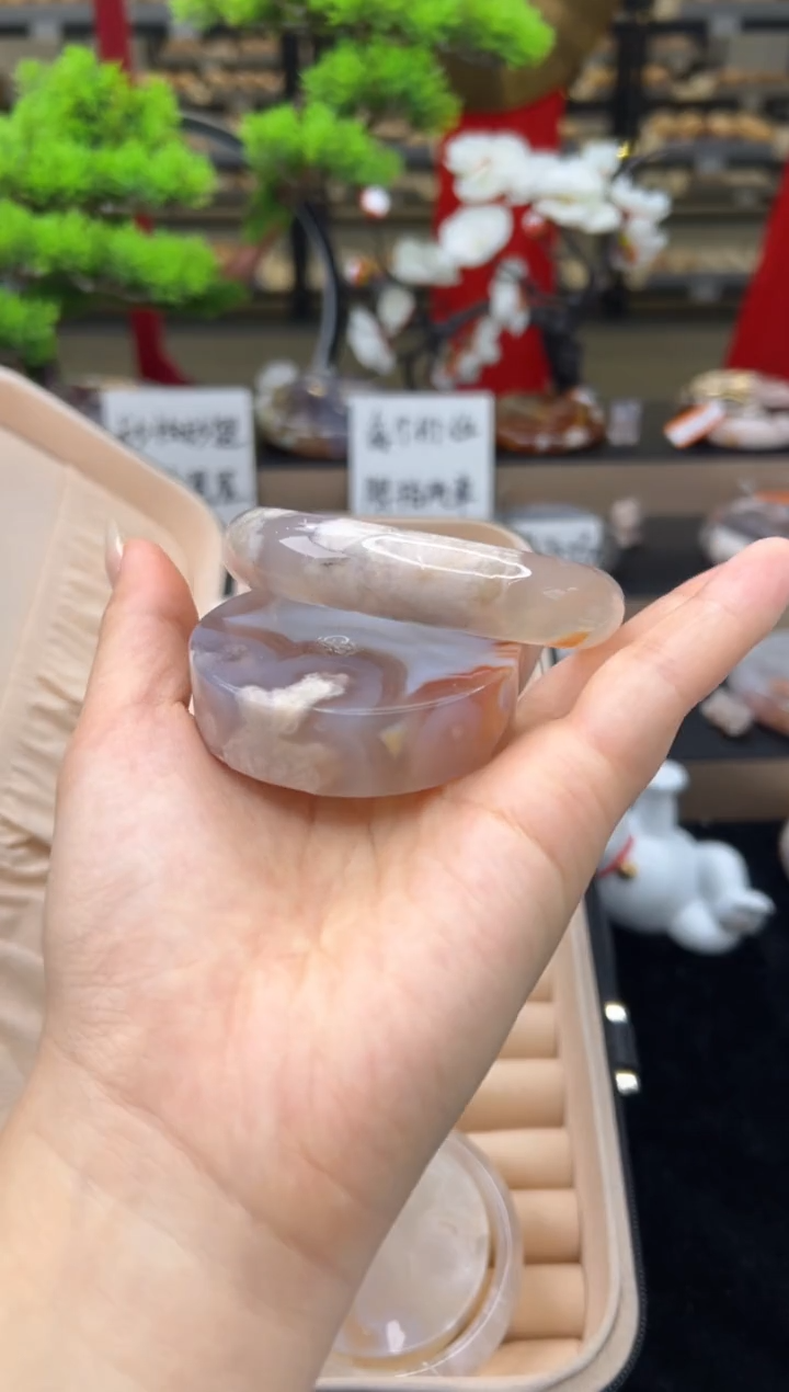 【闪购商品】石英质玉手镯未镶嵌60圈口（赠送镯心）23338