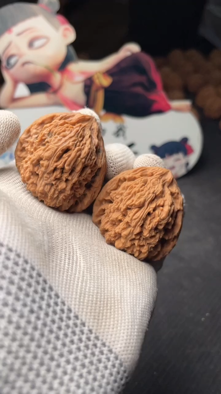 把件文玩核桃a06  南疆石   38尺