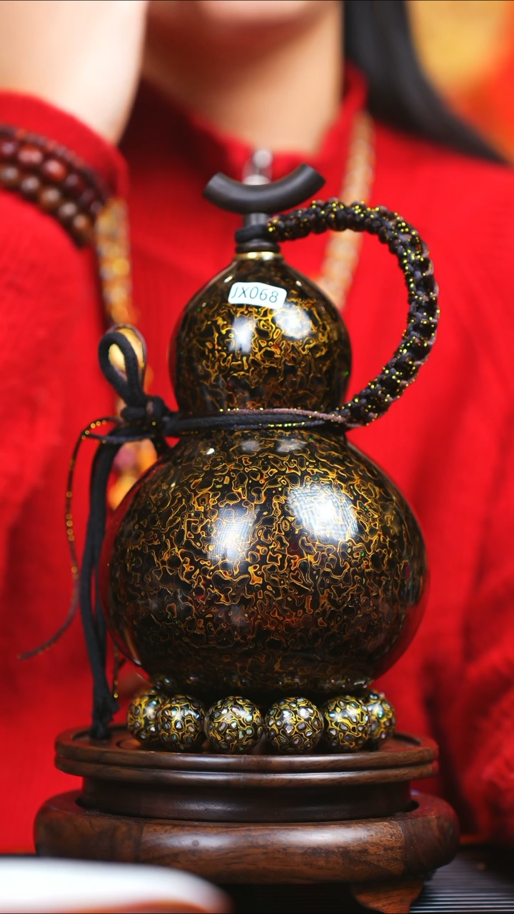 【闪购商品】JX068非遗臻选大漆酒葫芦