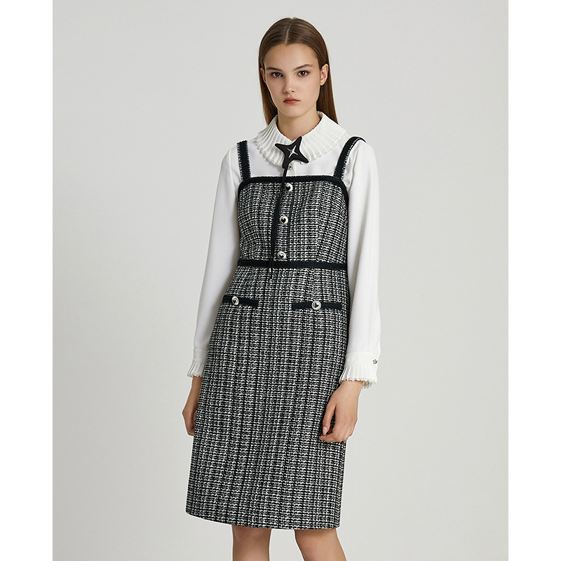 【力力淘】莱芙艾迪儿吊带裙（连衣裙）1E4L91255