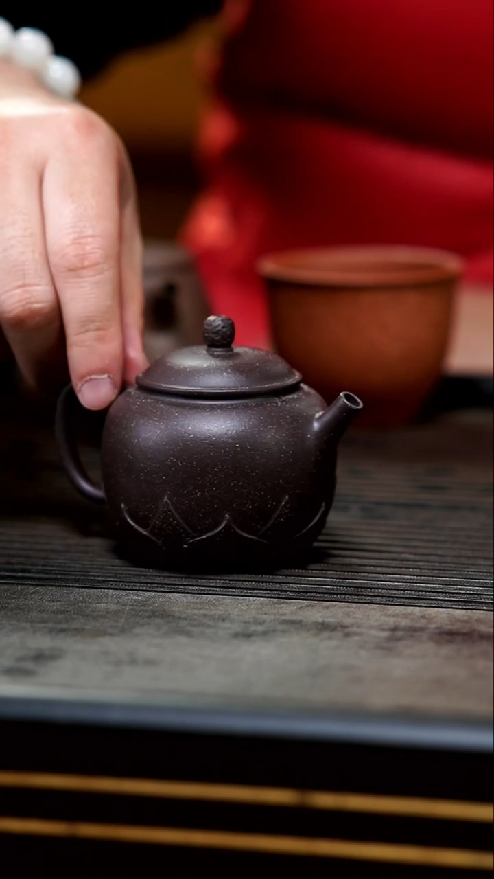 【闪购商品】紫砂茶壶02-半手天青菩提150cc