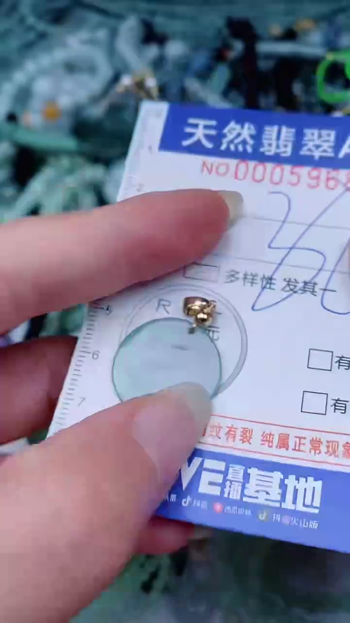 翡翠未镶嵌颈饰00005968