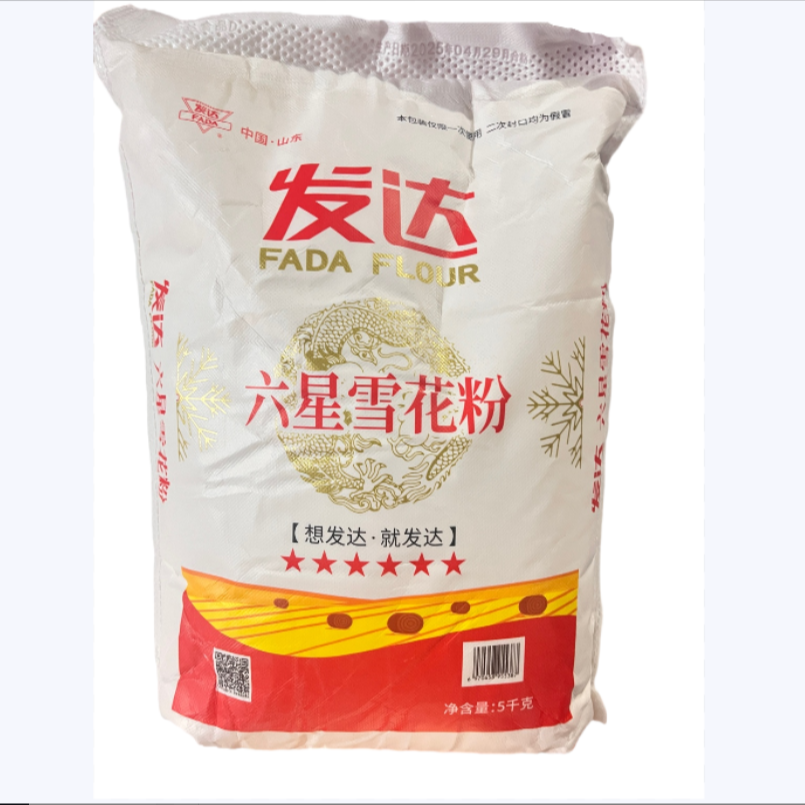 发达六星雪花小麦面粉5kg（D1312）  5387