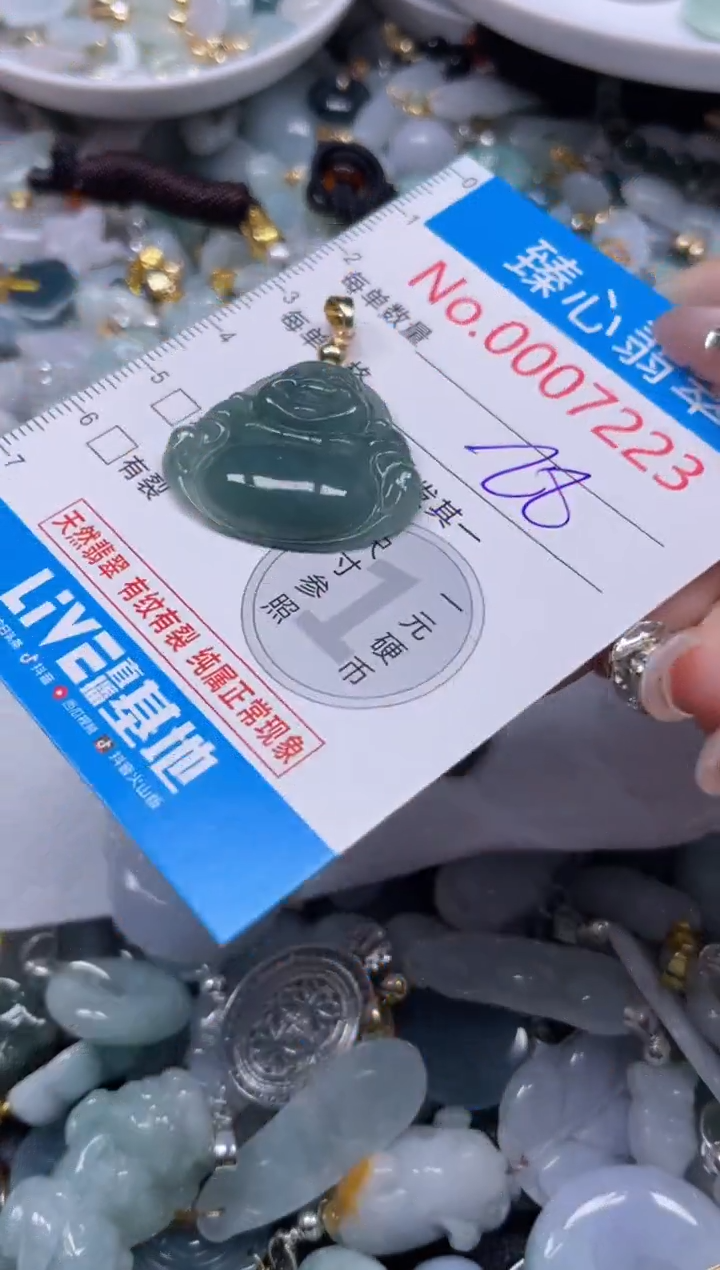 颈饰未镶嵌翡翠7223