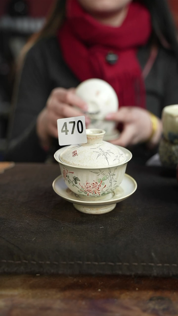 【闪购商品】杯470等烟雨陶瓷手作主人杯