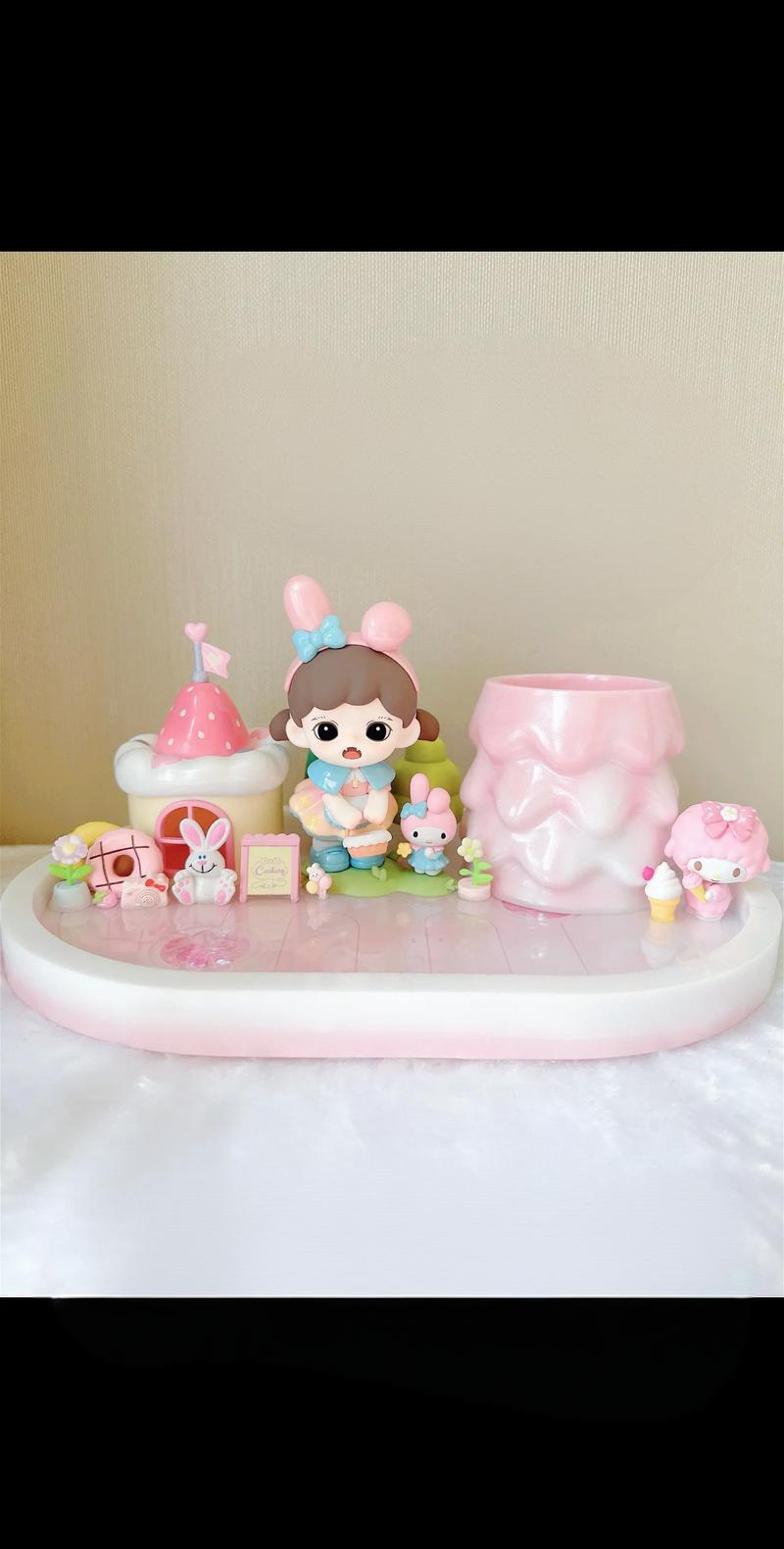 柒猫潮玩笔筒/手作1号链接