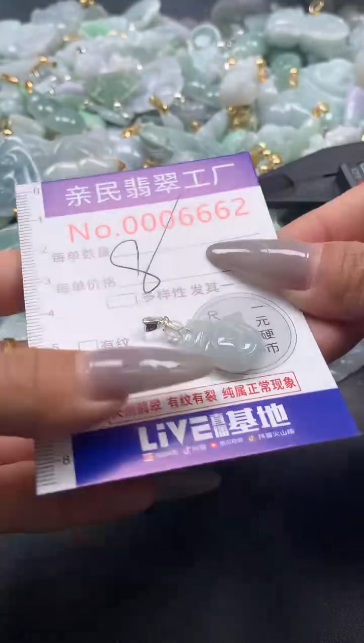 颈饰未镶嵌翡翠6662