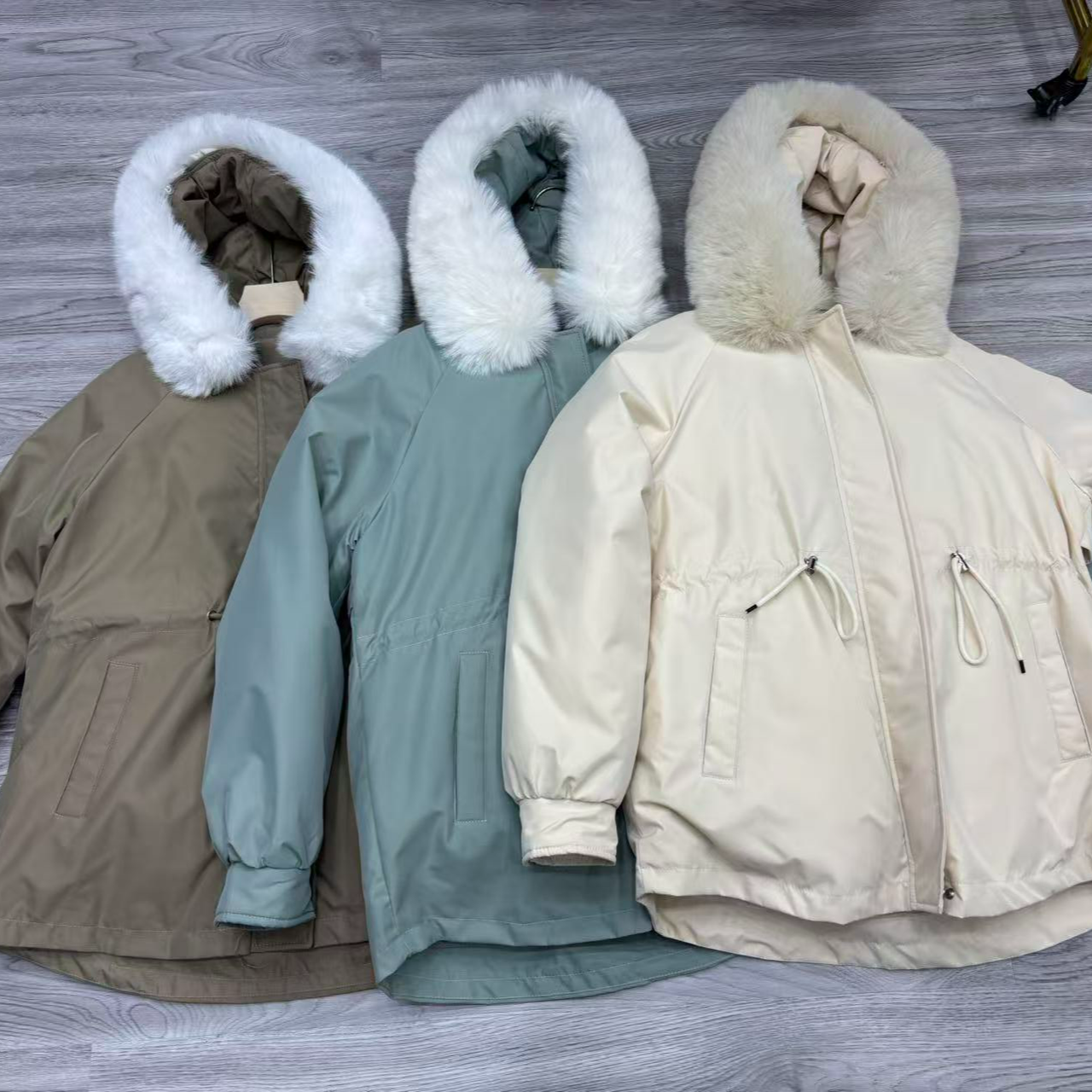 女士休闲棉服017-J