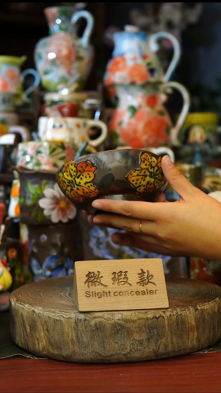 陶瓷175景德镇手工手绘釉下彩