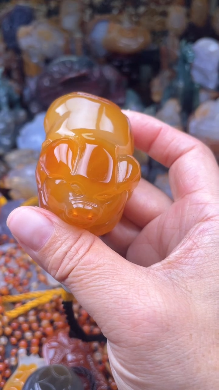 【闪购商品】玛瑙/玉髓颈饰未镶嵌AA