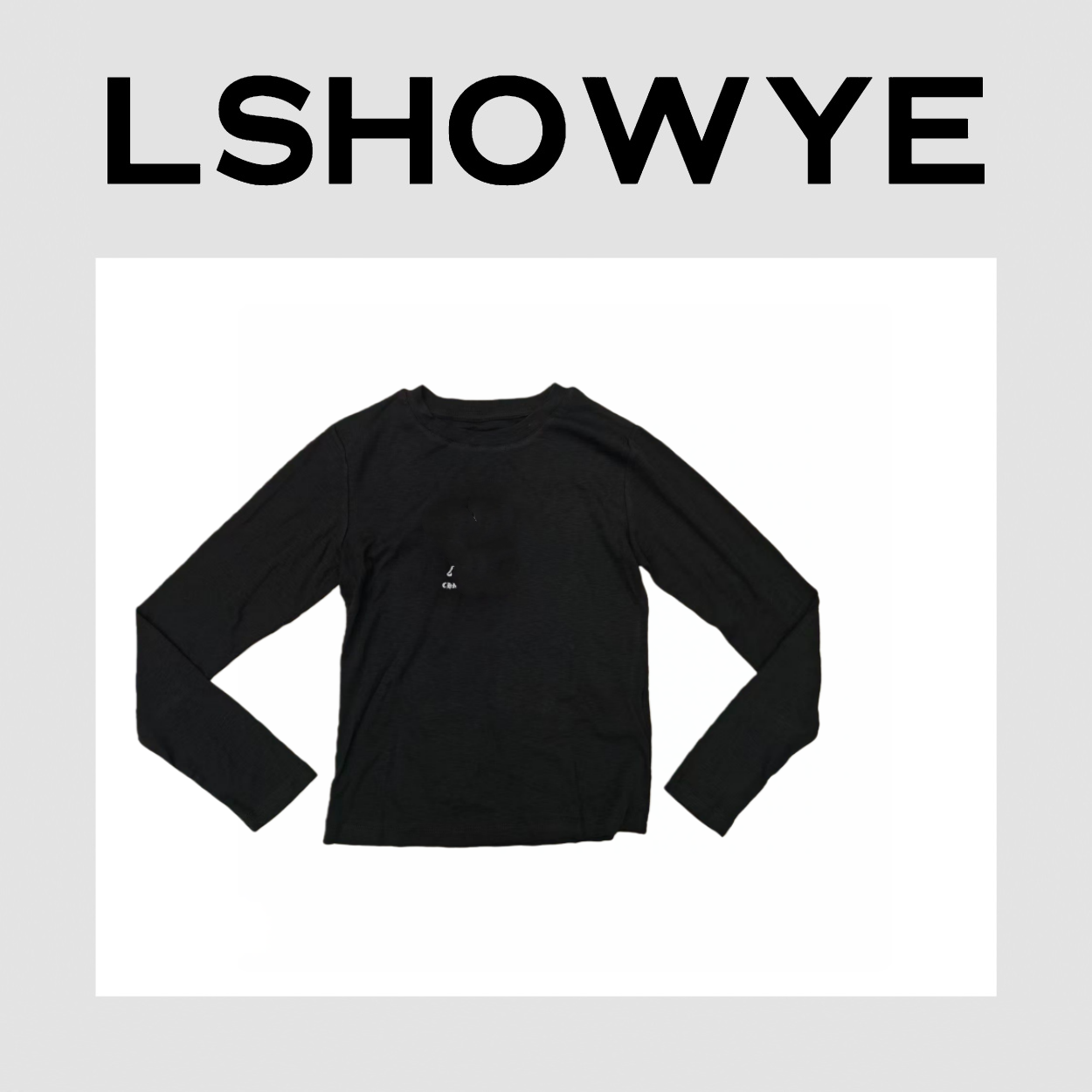 LSHOWYE｜十字架长袖T恤 91318