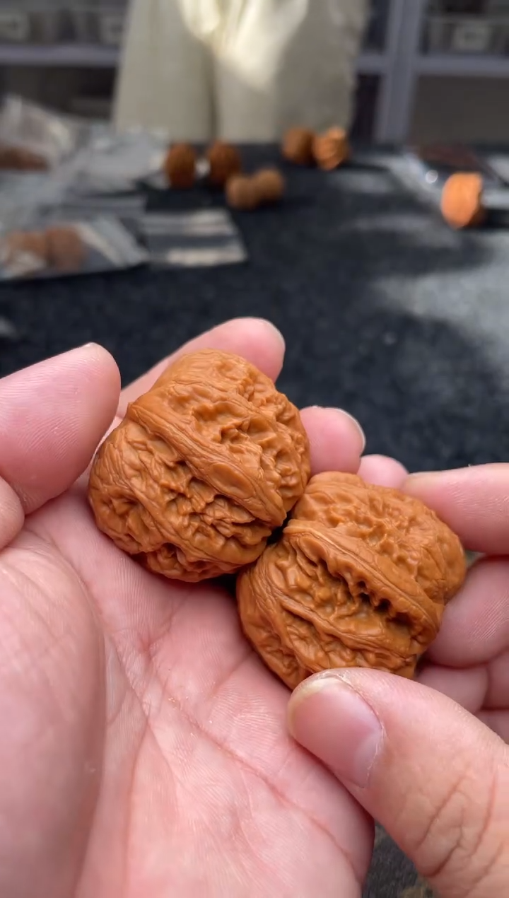 把件文玩核桃B 115号 43尺元宝