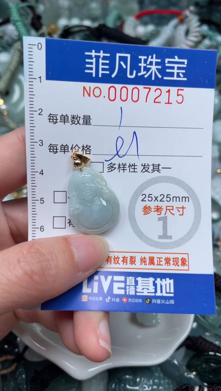 【闪购商品】翡翠颈饰未镶嵌00..7215