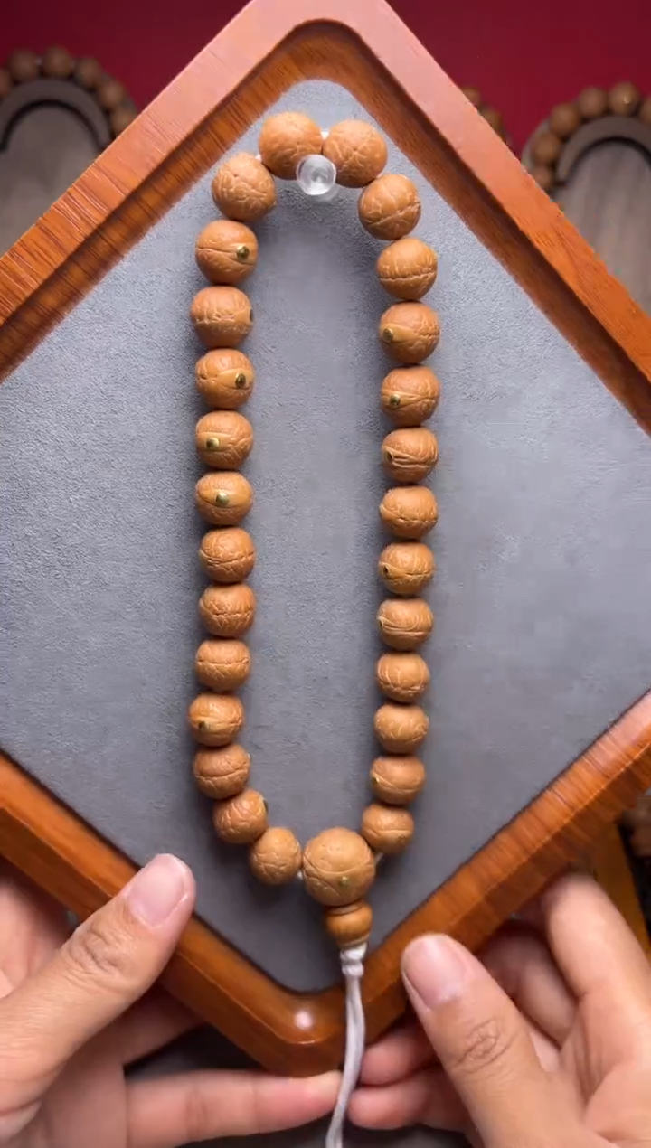 吊坠凤眼菩提12凤眼手持25新籽铜钉