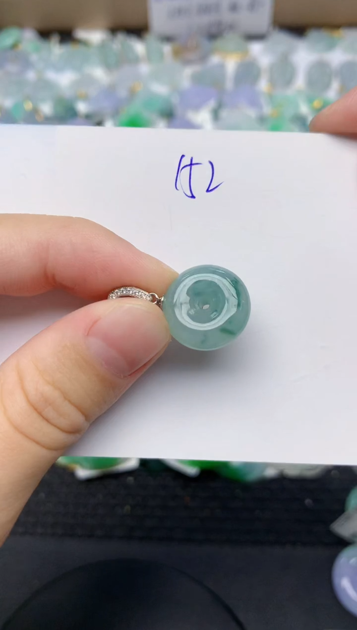 翡翠未镶嵌颈饰天然缅甸A货翡翠百元以上9元证书费自理