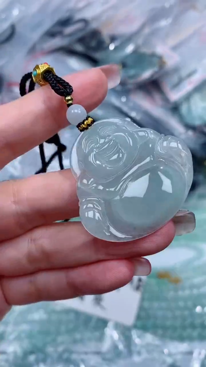 翡翠未镶嵌颈饰吊坠